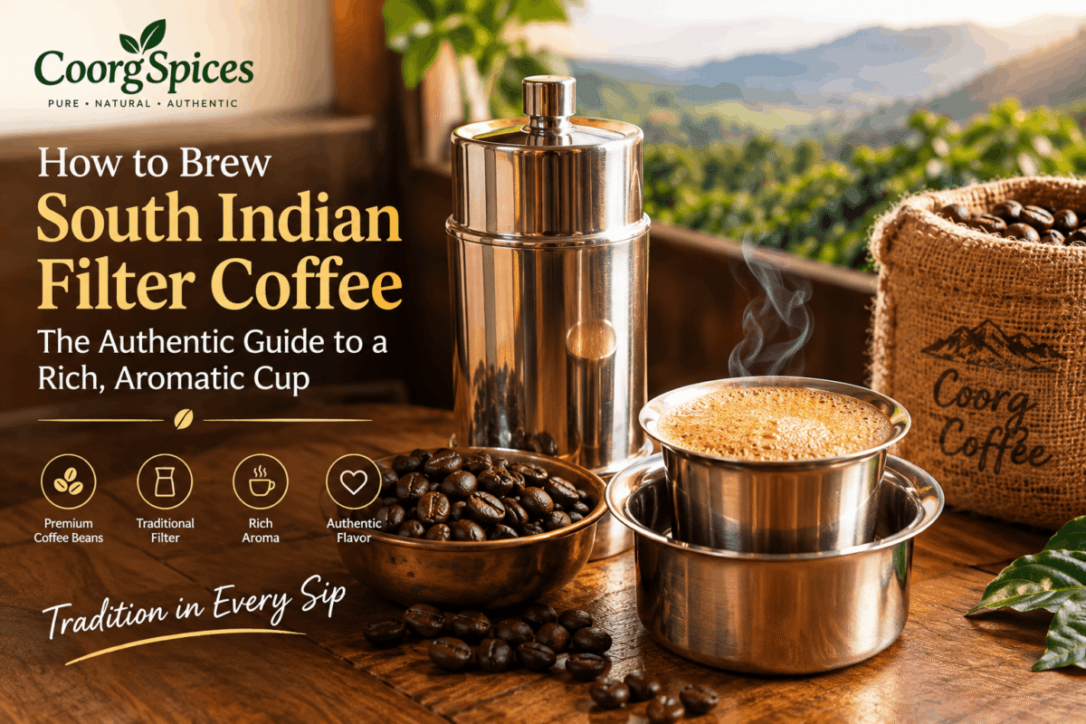 How to brew authentic South Indian filter coffee